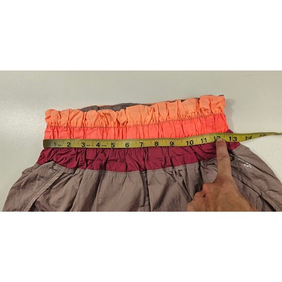 Free people way home shorts high rise elastic waist back pocket lined S purple - Picture 4 of 8